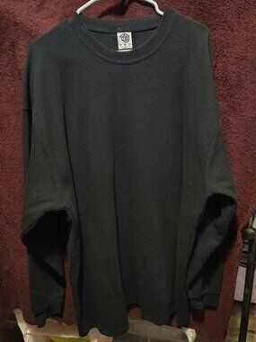 Men's 'CODE ONE' Long Sleeve Waffle Knit Thermal Size 5XL